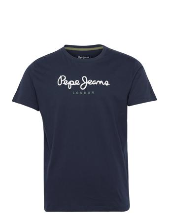 Eggo N T-shirts Short-sleeved Sininen Pepe Jeans London