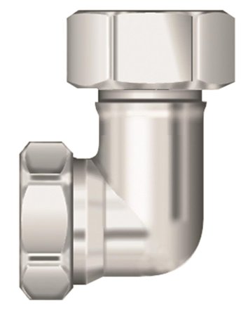 Purmo 6606040 Vinkelkoppling för gängade rör G10, Värme