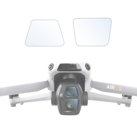 SUNNYLIFE 1 Set DJI Air 3S Anti-Scratch Drone Tempered Glass Film HD Screen Protector