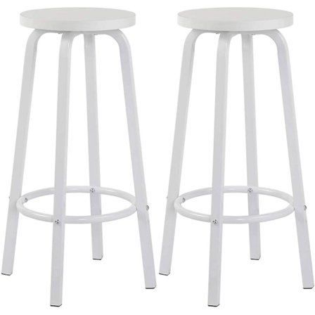 Rootz Modern Minimalistisk Barpall - Skandinavisk stil - Industriell design - Robust & hållbar - Ergonomisk komfort - Utrymmesbesparande - 30cm x 71cm