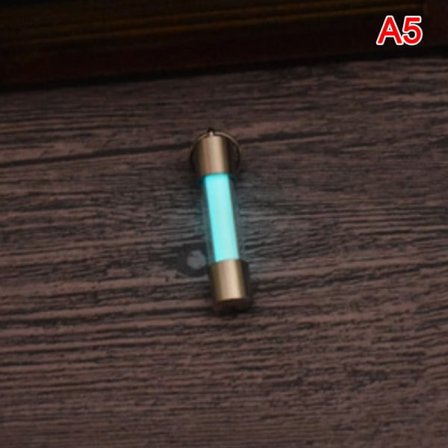 IC Titanium Rostfritt Stål Embrite Glow in the dark nyckelring FOB A5