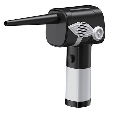 Trådlös Laddningsbar Luftdammblåsa Bilmonterad Hårtork Hög Effekt