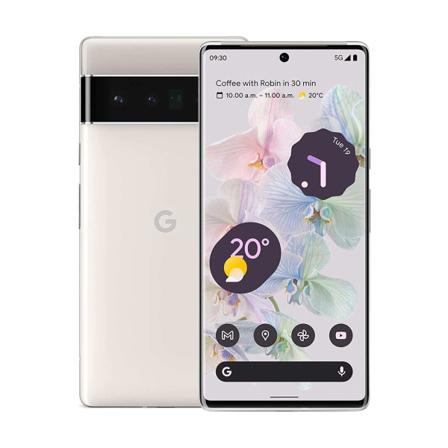 Google Pixel 6 Pro 5g Smarttelefon 12/128gb - Molnvit Molnvit