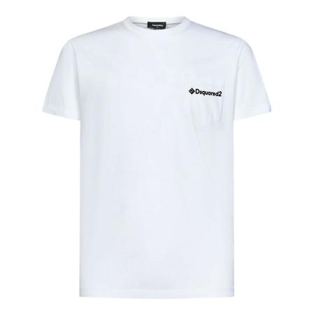 Dsquared2 T-Shirts Hvid, Herre
