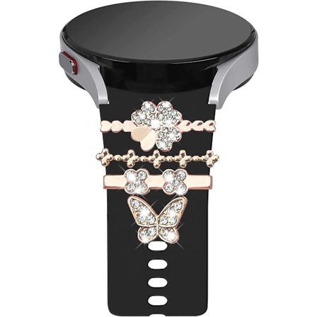 Armband för Galaxy Watch 6 & 5 & 4 med berlocker, 20 mm dam