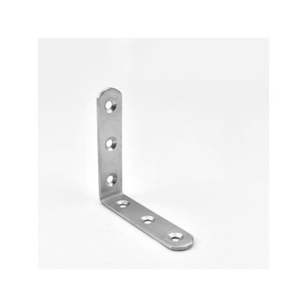 10 stk. rustfri hjørnebeslag L-form ret vinkel 85*85mm