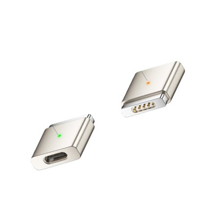 USB-C - MagSafe 2 -sovitin 100W - Lataa MacBook tehokkaasti Starlight