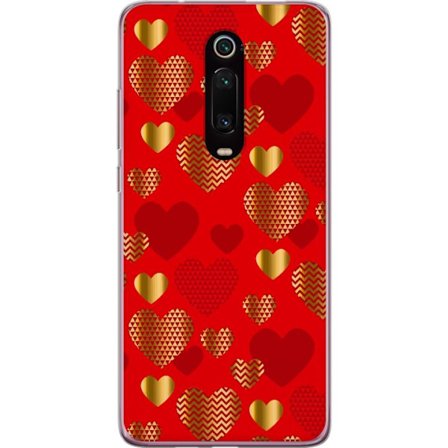 Kompatibel Mobilcover til Xiaomi Xiaomi Mi 9T Pro GoldenHearts