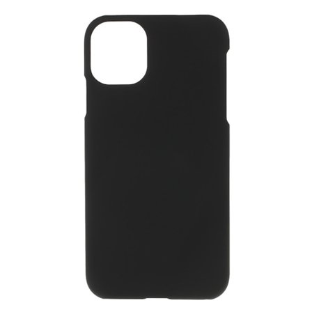Rubberized Plastic Hard Back Case for iPhone 11 Pro - Black