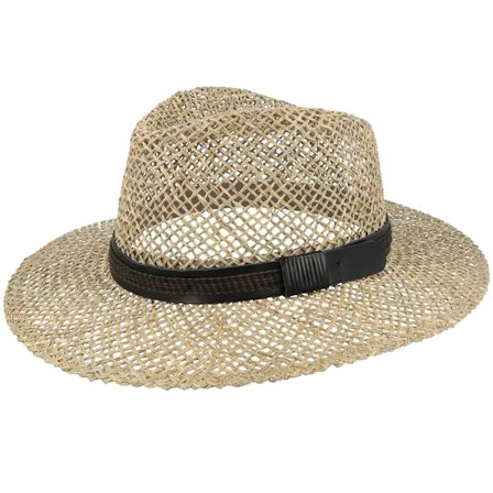MJM Hats - Beige Straw Hut - Malte 41 Natural Straw Hat @ Hatstore