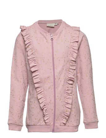 Cardigan Aop Sweat Pink En Fant