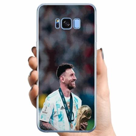 Samsung Galaxy S8+ Tpu Mobilskal Messi
