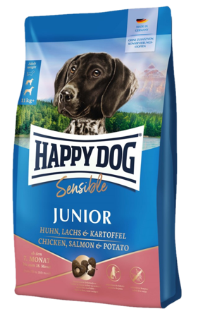 Happy Dog - Sensible Junior Laks & Potet 4 kg - Hund - Hundefôr & hundemat - Tørrfôr for hund - ZOO.no