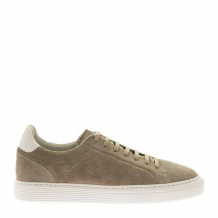 Brunello Cucinelli - Sneakers - Beige - Herr - Storlek: 42 1/2 Eu, Herr, Storlek: 42 1/2 EU