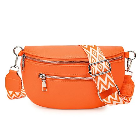 Vintage crossbody taske til kvinder med justerbar rem