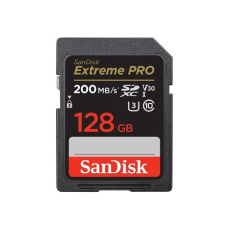 SanDisk Extreme Pro - flash-minneskort - 128 GB - SDXC UHS-I