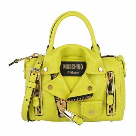 Moschino, Shoulder Bags Geel, Dames, Maat:ONE Size