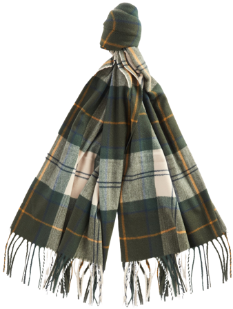 Barbour Stanway Tartan Wrap naisten huivi, Ancient Tartan