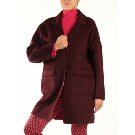 Maliparmi Single-Breasted Jass , Rood , Dames , Maat: S TrenchJass & Mantels