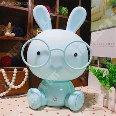 Bordlampe - TD - Mignon - LED natlampe - Børn - Indretning værelse blå