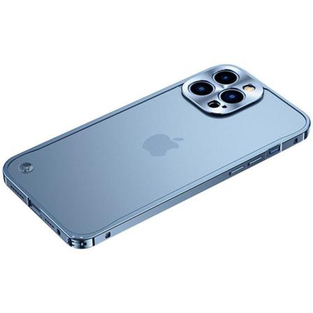 Iphone 13 Pro Skal Metall Slim - Blå