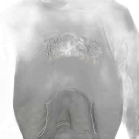 Grå hoodie från Hugo Boss storlek S oversize