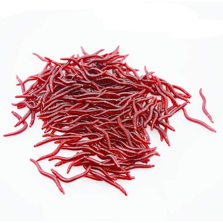 Kunstige regnorme - 100 stk.