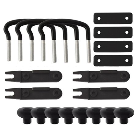 Universal Tagboks U-Bolte Klemmer Praktisk Monteringssæt til Bilbiler Nem Installation