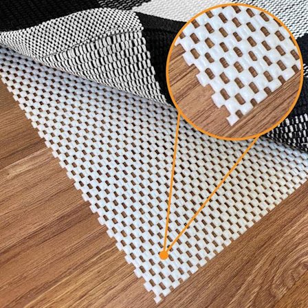 Halkskyddande matta för mattor - 2 x 3 fot halkskyddande matta för att skydda