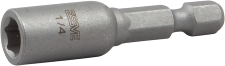 ESSVE 9980244 Mutterhylsa magnetisk 1/4" x 45 mm, Handverktyg