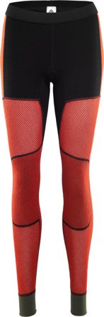 Aclima WoolNet Hybrid Longs Woman Women base layer trousers Orange XXL