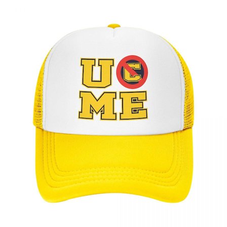 Klassisk Wwe John Cena U Cant See Me Trucker Hat Kvinder Mænd Personlig Justerbar Unisex Baseball Cap Udendørs