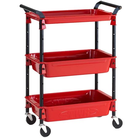 TOYO Steel Company TWR4 Tool Wagon Red