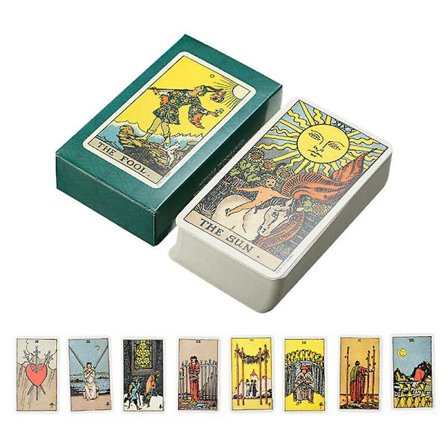 1 kasse Magical Smith Tarot-kort, deckudgave, mystisk tarot-brætspil, 78 kort, puslespilsspil til at styrke venskabet