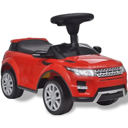 VidaXl Åkbil För Barn Land Rover 348 Med Musik Röd - Litenleker