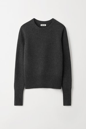 Soft Goat - Classic O-neck - XS - Charcoal