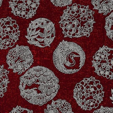 2 Storlekar Retro Bronserad Bomullsduk för Handgjorda DIY-Sömnad Kläder Klänning Hemtextilier Material Tillbehör