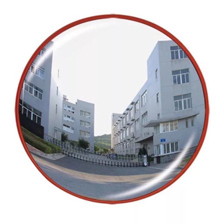 Konveks sikkerhedsspejl garagespejl med bred visning til blindvinkelspejl