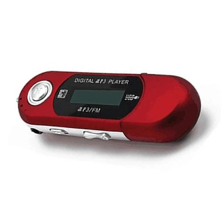 Mini MP3-afspiller USB 2.0 Lille Flash Drive Multilingual LCD Musikafspiller med 3,5 mm Audio Jack Automatisk Nedlukning
