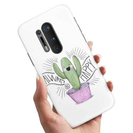 OnePlus 8 Pro - Deksel/Mobildeksel Happy Cactus