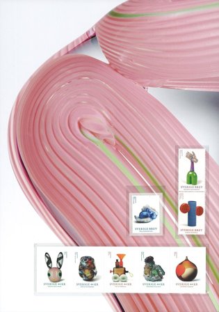 Sverige - Glaskunst - Samlerark