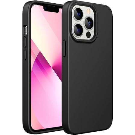 Fodral för iPhone 13 Pro 6.1" med mjukt foder av fibertyg"