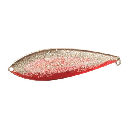 Norolan Winter Light Ice Jig for Arctic Char - Silver / Red