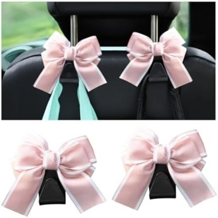 Pakke Bilbarnestols Nakkestøtte Kroge Universal Håndtaske Kroge Håndtaske Hængere Interiørtilbehør Universal til SUV Sedan