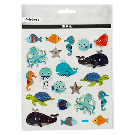 Creativ Company Stickers Havet 1 ark