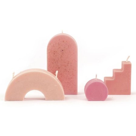 Termoformad ljusform - CREATIVE SEED WE ALL TALENT - Geometrisk - 4 olika former