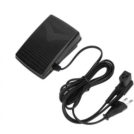 Singer Symaskine Fodpedal, Symaskinepedal, 220V EU Stik Universal Symaskine Fodpedal med Strømledning til Sing 974 Symaskine