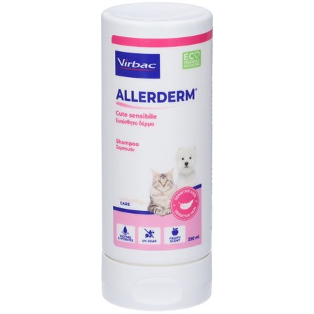 Virbac Allerderm Shampoo Cute Sensibile 250ml