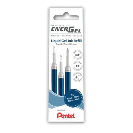 PENTEL Refill EnerGel LR7 0,7 blå 3/fp - Lyreco - Kontorsmaterial - Pennor - Pennpatroner