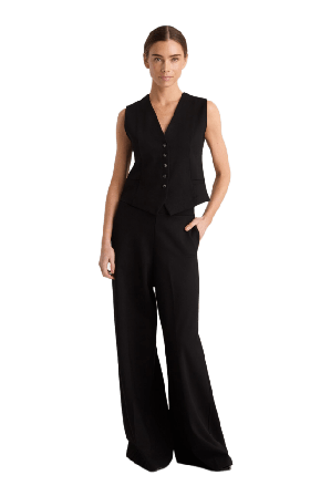 Residus Courtney Vest - Black Kavajer Dam Svart M
